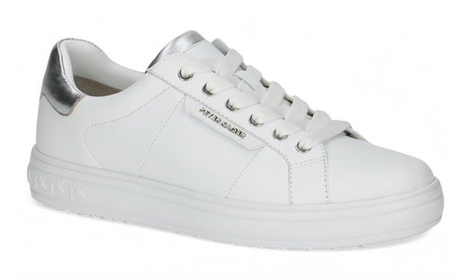 Peter Kaiser Sneaker 40 (Leder) weiss/silber Damen