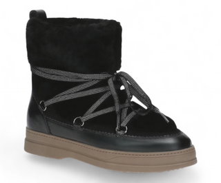 Peter Kaiser Winter Shoes 76230 (Smooth Leather/Wool) black Ladies