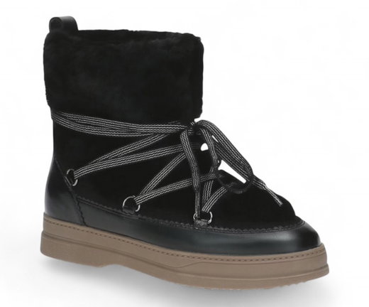 Peter Kaiser Winterschuhe 76230 (Glattleder/Wolle) schwarz Damen