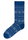 Polar Star Tagessocke Crew Bergen Wintermuster (Baumwolle, warm) navyblau - 1 Paar