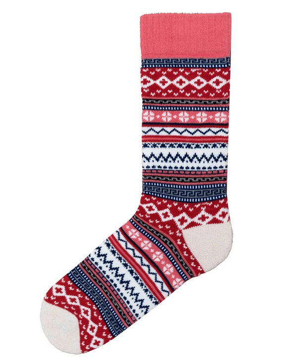 Polar Star Daily Sock Crew Ida Winter Pattern (Cotton, warm) multicoloured - 1 pair
