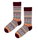 Polar Star Tagessocke Crew Ada Wintermuster (Baumwolle, warm) bunt - 1 Paar