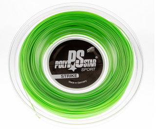 Polystar Tennis String Strike (Durability + Power) green 200m reel