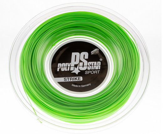 Polystar Tennissaite Strike (Haltbarkeit+Power) grün 200m Rolle