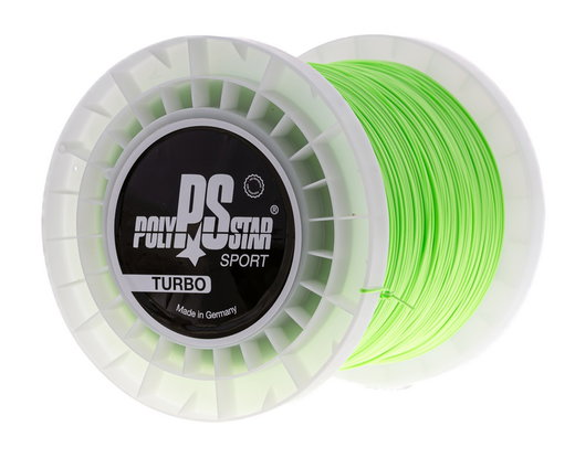 Polystar Tennissaite Turbo (Haltbarkeit+Power) grün 400m Rolle