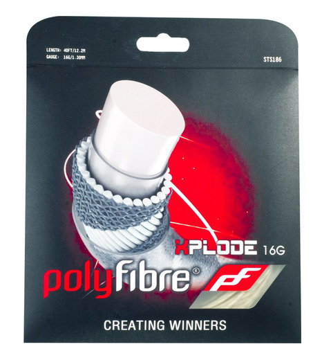 Polyfibre Tennissaite Xplode 12m Set