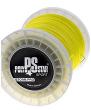 Polystar Tennissaite Storm Pro (Haltbarkeit+Kontrolle) gelb 400m Rolle