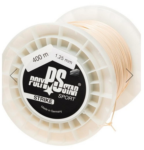 Polystar Tennissaite Strike (Haltbarkeit+Power) natur 400 Meter Rolle