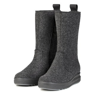 Pomar Winter Boots Tunturi GTX (Felt Boots, Waterproof, Extremely Warm) Granite Grey Ladies