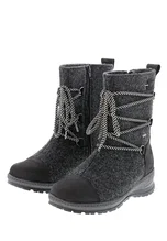 Pomar Winterstiefel Koli GTX (Filzstiefel, wasserdicht, breit, extrem warm) granitgrau Damen