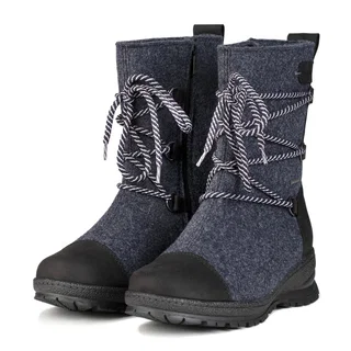 Pomar Winter Boots Koli GTX (Felt Boots, Waterproof, Wide, Extremely Warm) Dark Blue Ladies