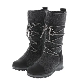 Pomar Winter Boots Saana GTX (Felt Boots, Waterproof, Wide, Extremely Warm) Granite Grey Ladies