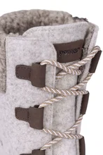 Pomar Winterstiefel Reki GTX (Filzstiefel, wasserdicht, breit, extrem warm) hellgrau Damen
