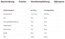 PowerBar Eiweissriegel Natural 30% Protein Banane/Schokolade 18x40g Box