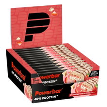 PowerBar Eiweissriegel 40% Protein Plus Low Sugar Erdbeer-Geschmack 12x40g Box