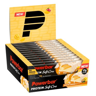 PowerBar Riegel Protein Soft Core Exotic Cream 12x48g Box