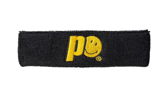 Prince x Smiley Stirnband Logo schwarz - 1 Stück