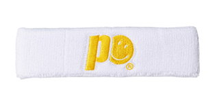 Prince x Smiley Stirnband Logo weiss - 1 Stück