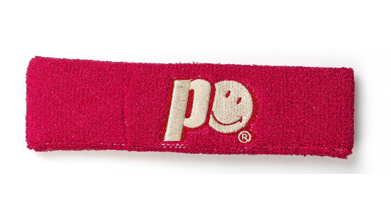 Prince x Smiley Stirnband Logo pink - 1 Stück
