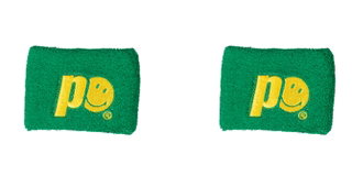 Prince x Smiley Schweissband Logo Small grün - 2 Stück