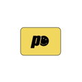 Prince x Smiley Schweissband Logo Small gelb - 2 Stück
