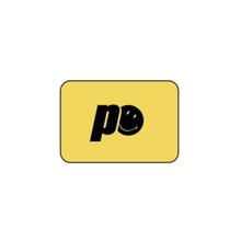 Prince x Smiley Sweatband Logo Small yellow - 2 pieces