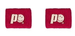 Prince x Smiley Schweissband Logo Small pink - 2 Stück