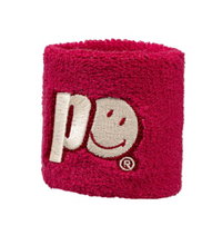 Prince x Smiley Sweatband Logo Small pink - 2 pieces