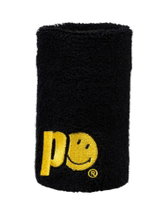 Prince x Smiley Sweatband Logo Large black - 2 pieces