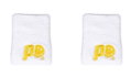 Prince x Smiley Schweissband Logo Large weiss - 2 Stück