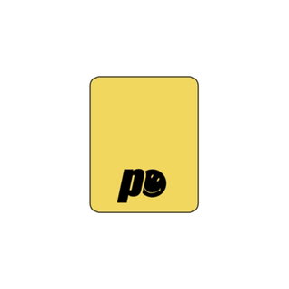 Prince x Smiley Schweissband Logo Large gelb - 2 Stück