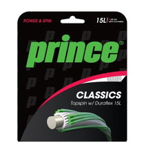 Prince Tennissaite Synthetic Gut Duraflex (Allround+Haltbarkeit) weiss 12m Set