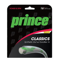 Prince Tennissaite Synthetic Gut Duraflex (Allround+Haltbarkeit) gold 12m Set