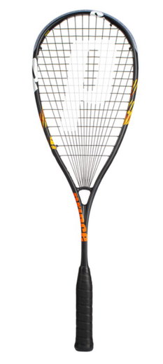 Książę Squashschläger Textreme Zylon Hyper Pro 550 140g/ciężki na głowę czarny/kolorowy - naciągnięty -