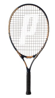 Prince Kinder-Tennisschläger Warrior Elite 23in (7-10 Jahre) braun - besaitet -