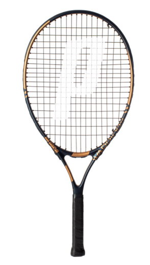 Prince Kinder-Tennisschläger Warrior Elite 23in (7-10 Jahre) braun - besaitet -