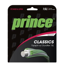Prince Tennissaite TopSpin (Allround/Spin) 1.38mm weiss 12m Set