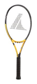 Pro Kennex Tennis Racket Black Ace 100in/285g/Tournament black/yellow - unstrung -