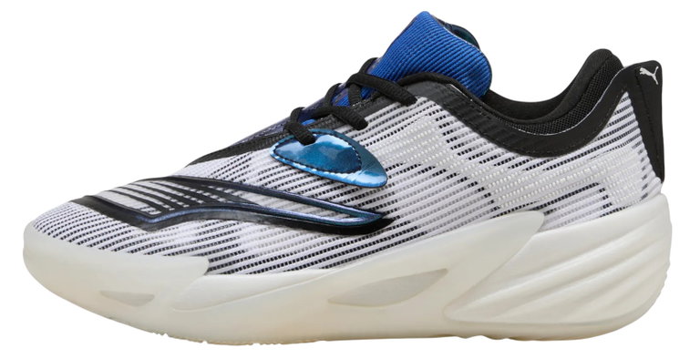 Puma Hallen-Indoorschuhe All-Pro Nitro™ 2 Shammgod (Basketball) weiss/schwarz Herren