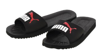 Puma Pool Shoes Purecat Black/White/Red - 1 Pair