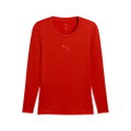 Puma Funktionsunterwäsche Langarmshirt teamLIGA26 Baselayer Tee rot Herren