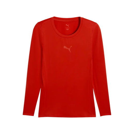 Puma Funktionsunterwäsche Langarmshirt teamLIGA26 Baselayer Tee rot Herren