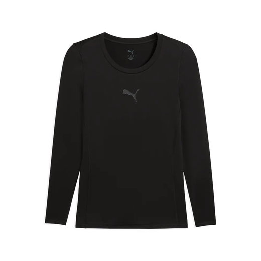 Puma Funktionsunterwäsche Langarmshirt teamLIGA26 Baselayer Tee schwarz Herren