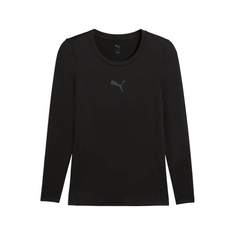 Puma Funktionsunterwäsche Langarmshirt teamLIGA26 Baselayer Tee schwarz Herren