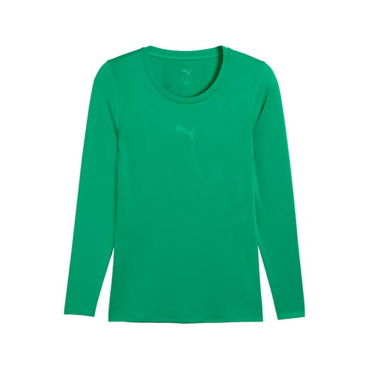 Puma Funktionsunterwäsche Langarmshirt teamLIGA26 Baselayer Tee grün Herren