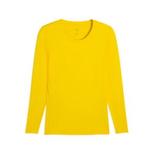 Puma Functional Underwear Long Sleeve Shirt teamLIGA26 Baselayer Tee yellow Men's