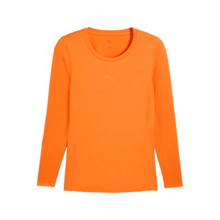 Puma Funktionsunterwäsche Langarmshirt teamLIGA26 Baselayer Tee orange Herren