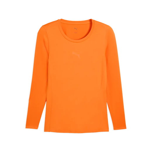 Puma Funktionsunterwäsche Langarmshirt teamLIGA26 Baselayer Tee orange Herren
