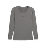 Puma Funktionsunterwäsche Langarmshirt teamLIGA26 Baselayer Tee grau Herren