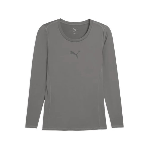 Puma Funktionsunterwäsche Langarmshirt teamLIGA26 Baselayer Tee grau Herren